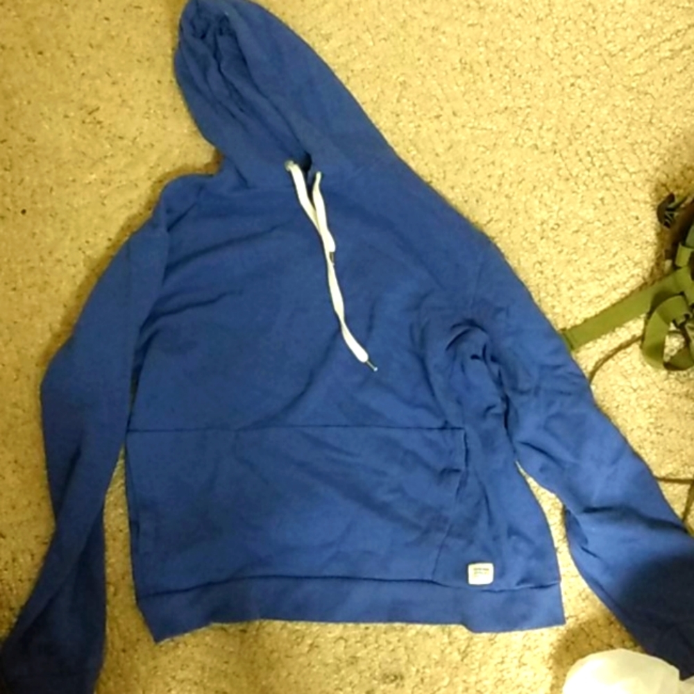 Dip Blue Men's Large Hoodie